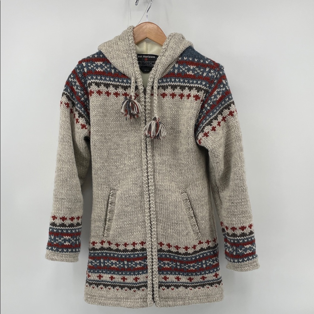 Lost Horizons Elizabeth Sweater in Chili M D1